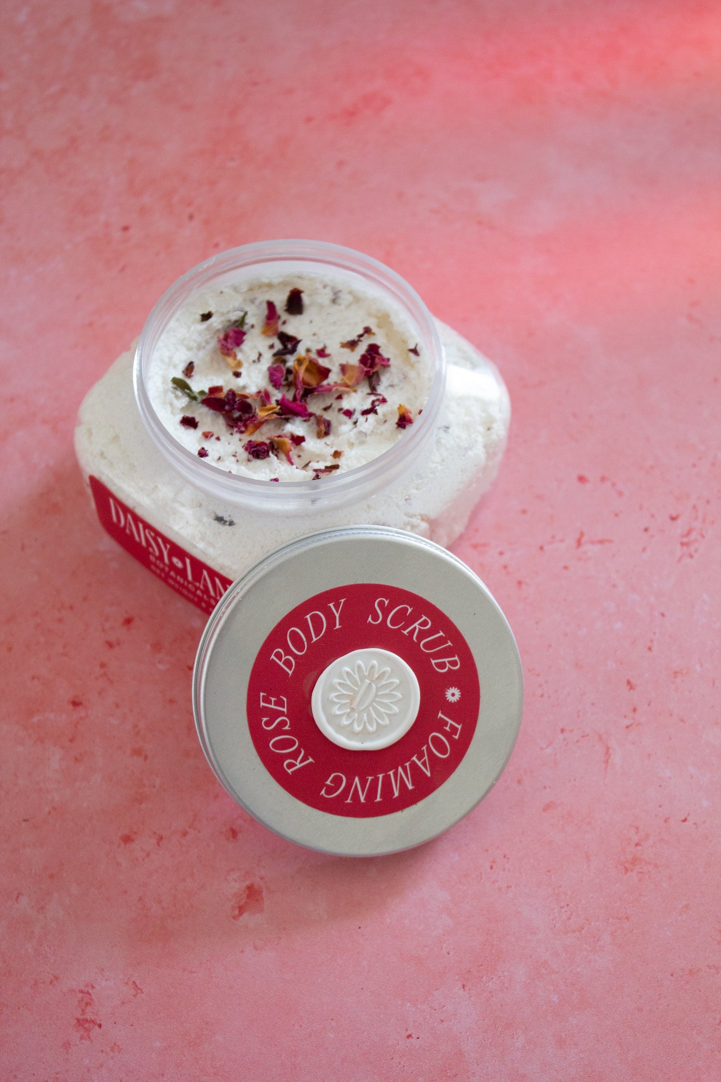Foaming Body Scrub- Rose